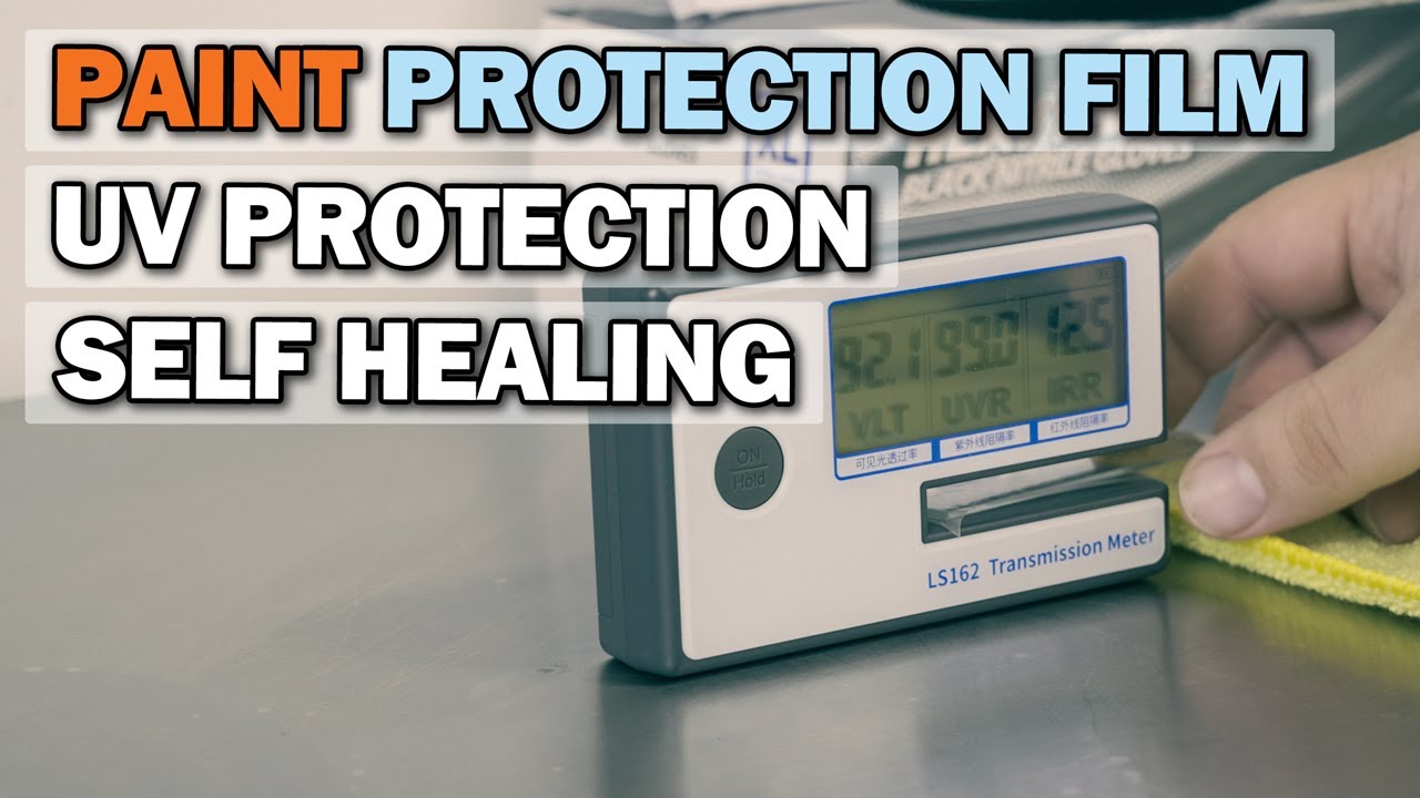 Does PPF block UV? Is PPF self healing? Testing 3M Scotchgard Paint Protection Film!
