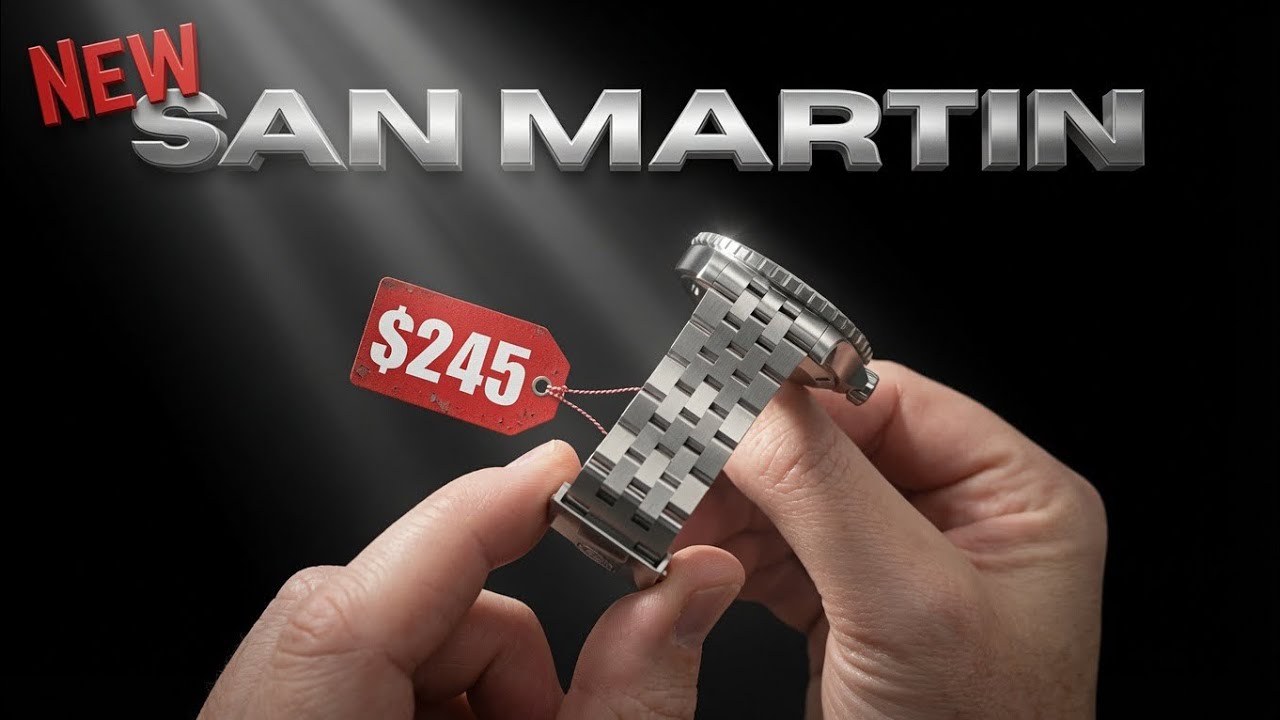 Have San Martin Just Made The Ultimate Automatic Beater Watch! Indestructible Tool Watch!