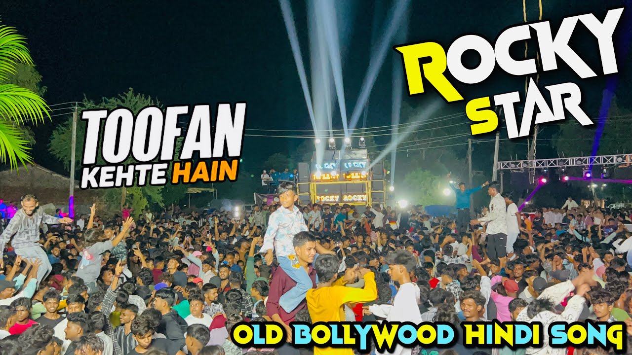 अभी आया नहीं है Old Bollywood disco Song | Rocky Star Band Toofan Song