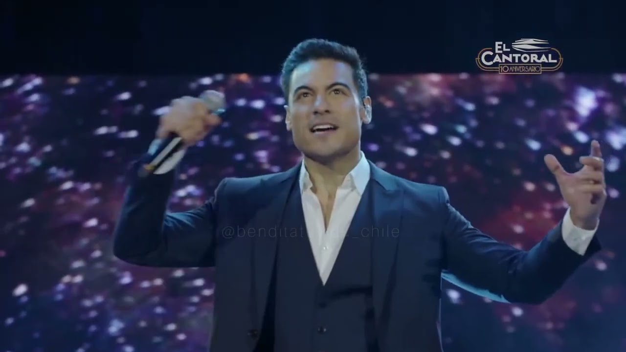 Carlos Rivera - Que lo nuestro se quede nuestro (10°Aniversario del Cantoral)