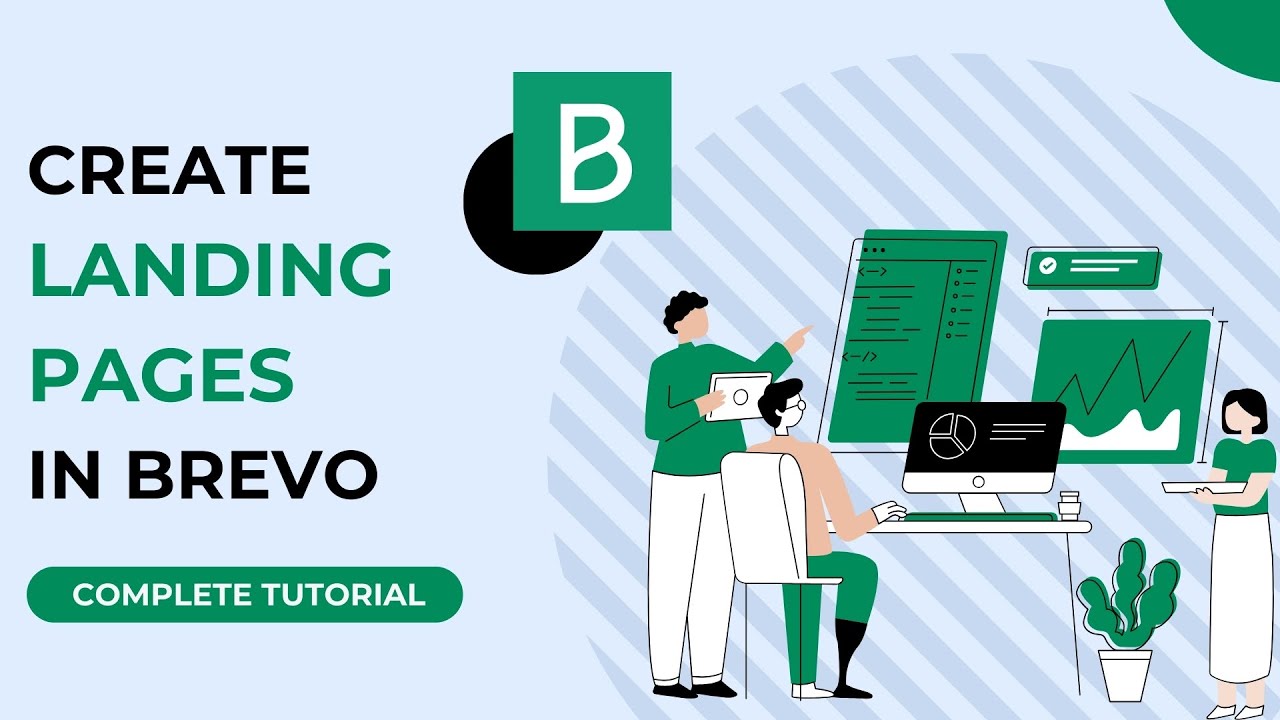 How to Create a Landing Page in Brevo in 2025 (Free, No Coding Required)