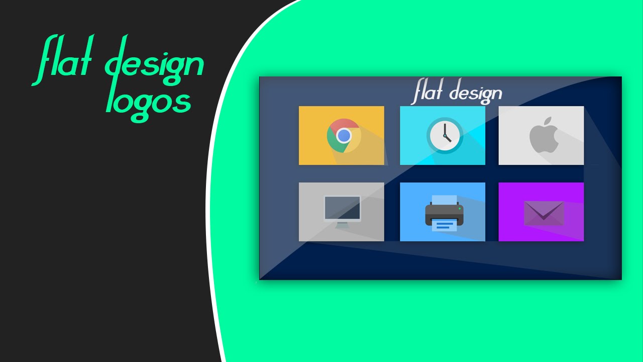 Flat Design; Speed-Art