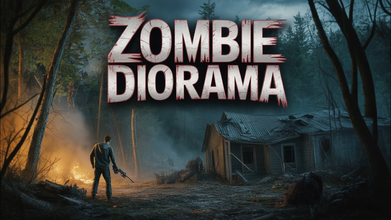 I Built a Zombie Apocalypse Diorama Shelter Part 1