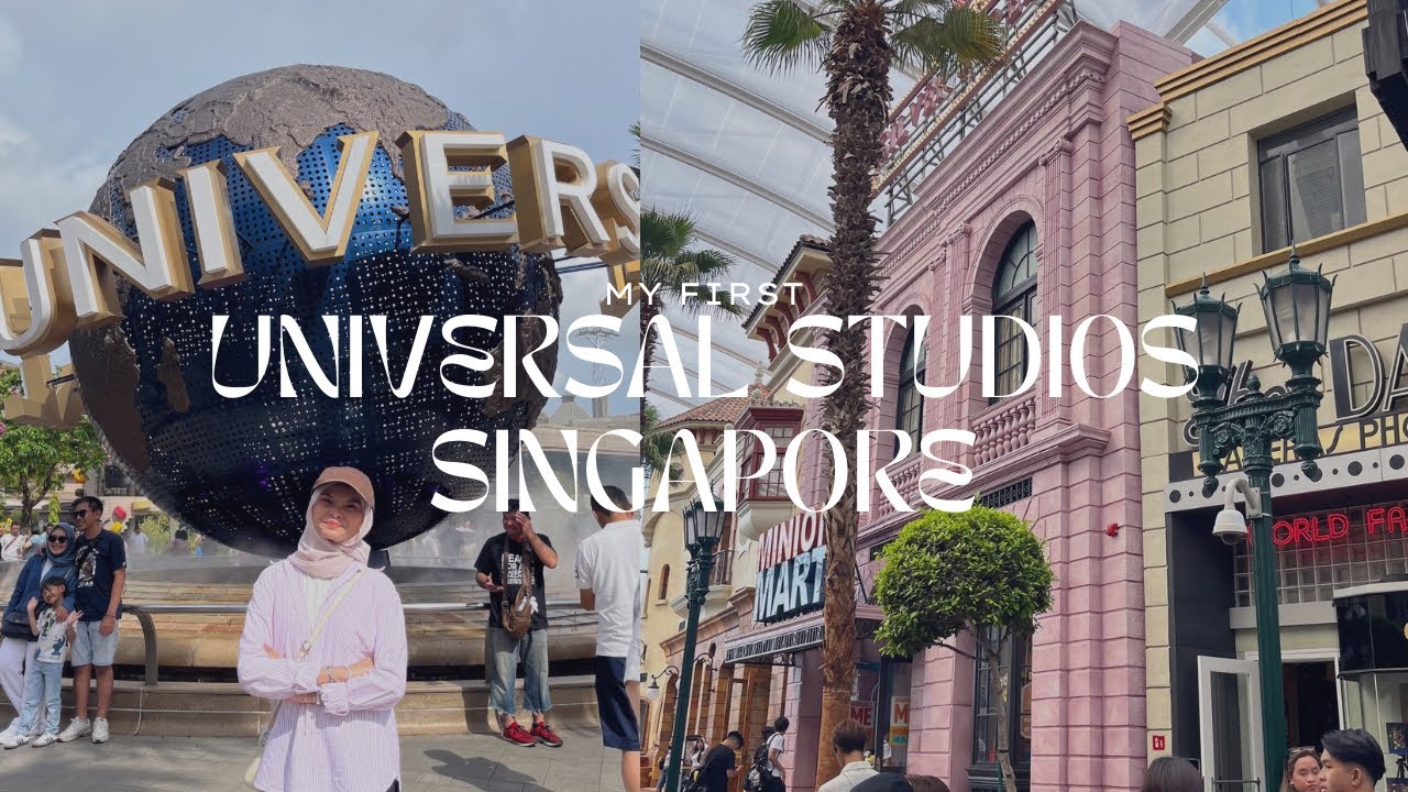 my first ever UNIVERSAL STUDIOS SINGAPORE 🎡🎢 
