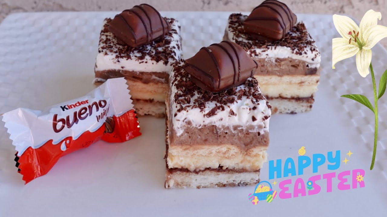 SUPER KREMASTI  KOLAČ KINDER BUENO