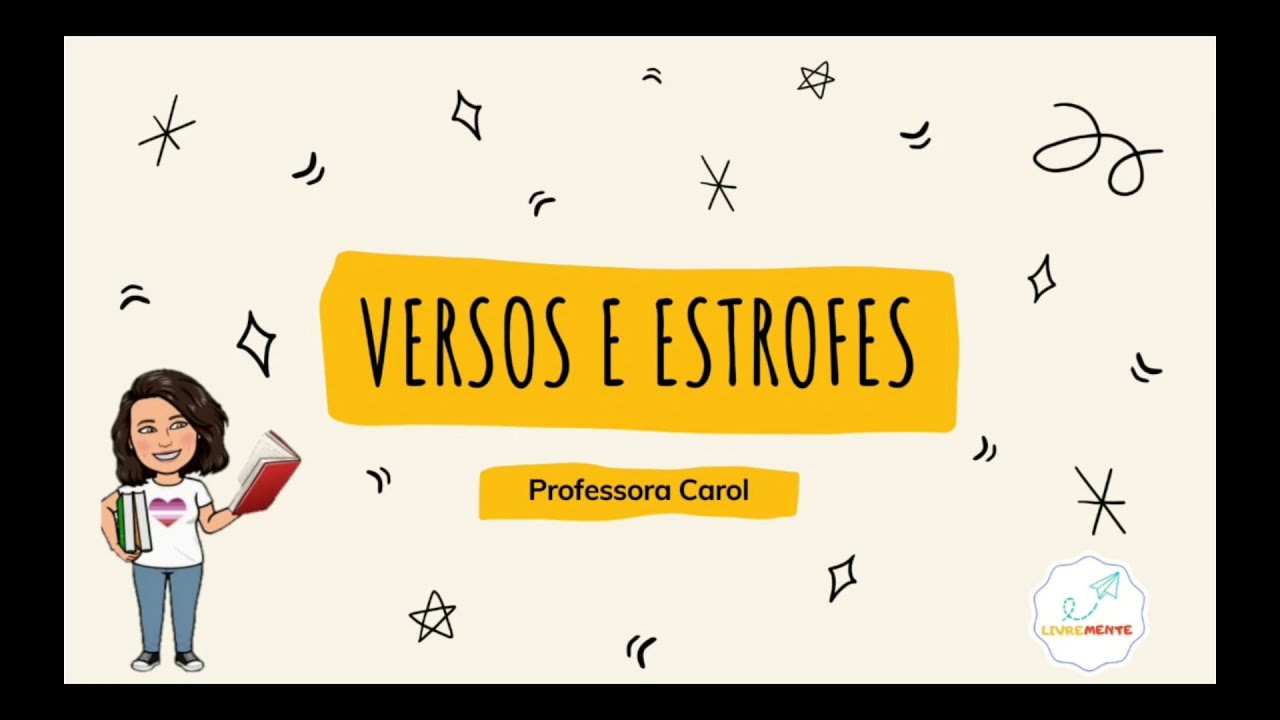 VERSOS E ESTROFES