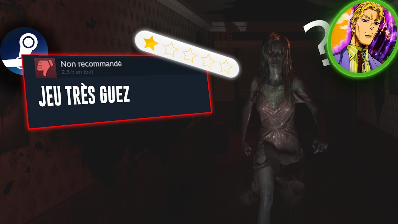 JE TESTE LE JEU D'HORREUR LE PLUS MAL NOTÉ DE STEAM 😬​