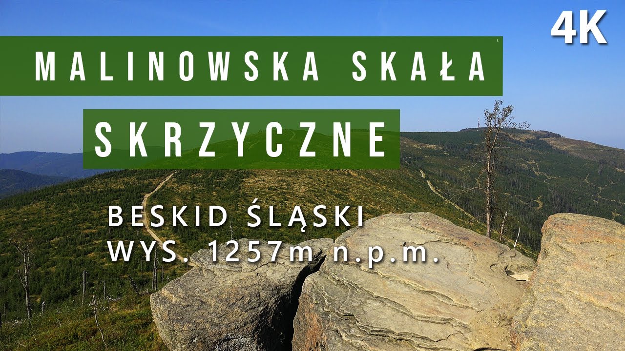 Malinowska Skała - Skrzyczne, zielony szlak, Beskid Śląski, Beskidy, TOP Beskid&oacute;w