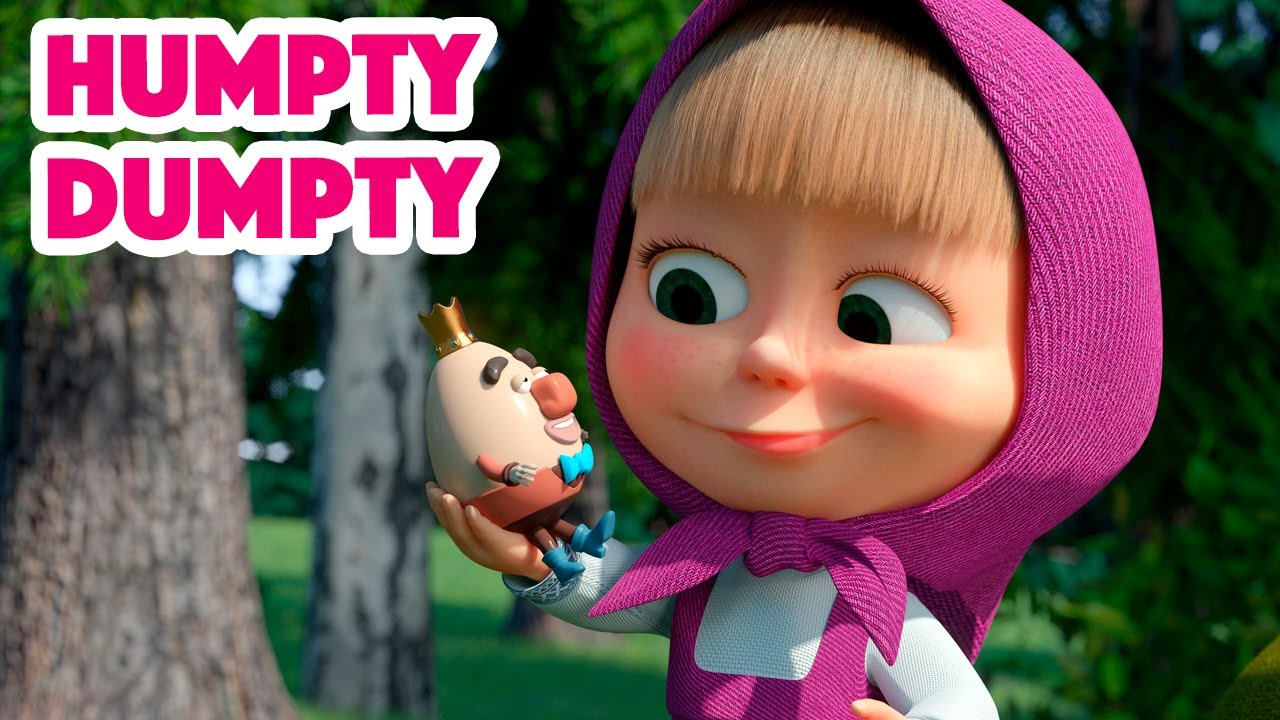 Masha e o Urso 💛 Música nova 2023 💛 👑 Humpty Dumpty 🥚 🎤 Canções para Crianças 🎵