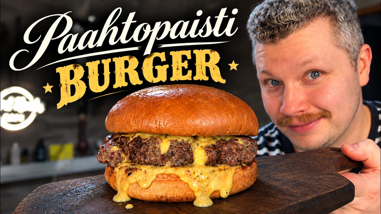 Hard Kokki: Paahtopaisti Hamburgeri