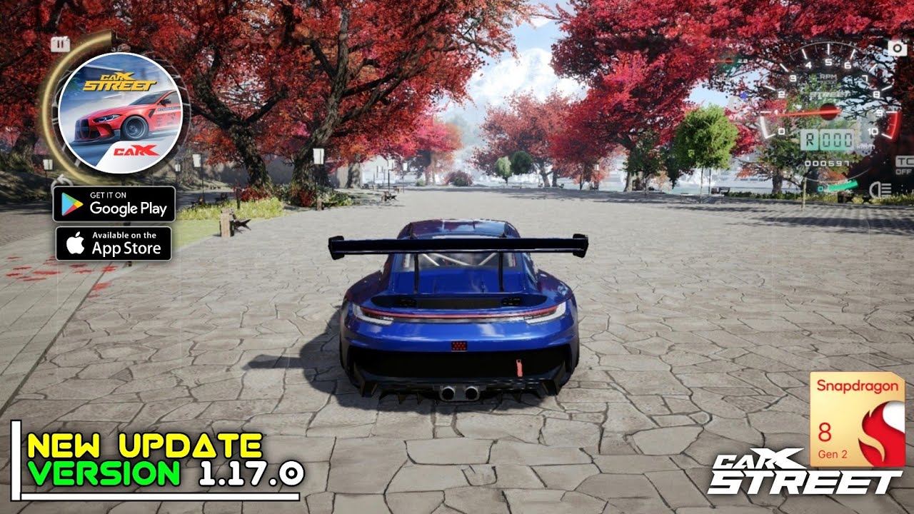 CarX Street Mobile 2K | new update version 1.17.0 improved performance snapdragon 8 Gen 2 | Porsche