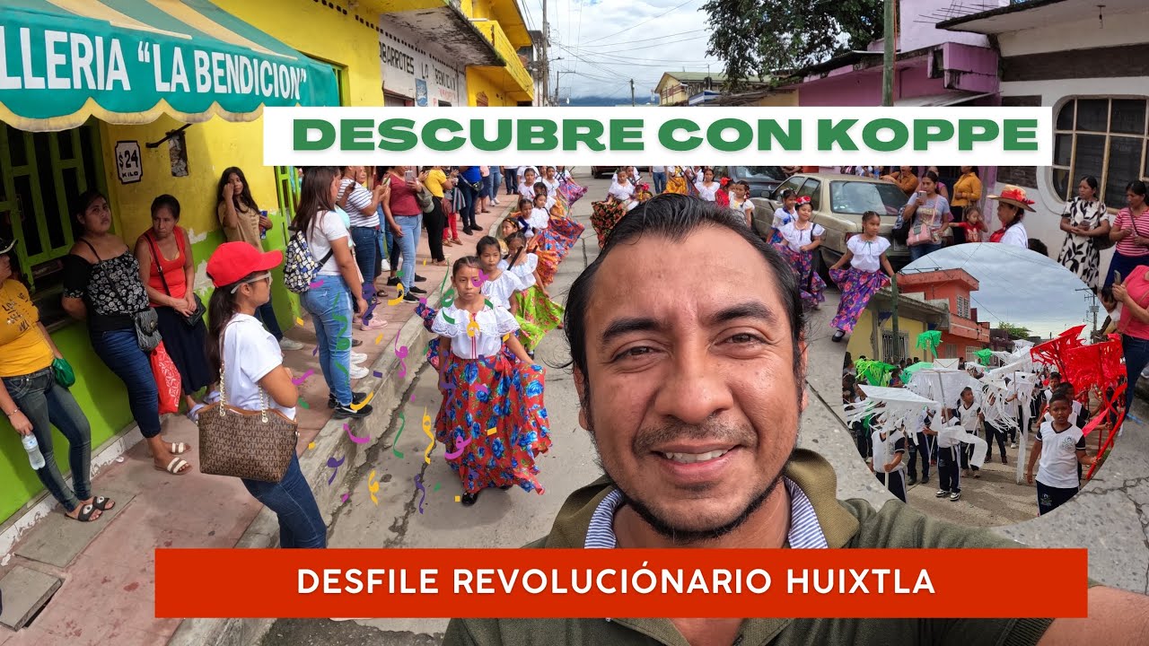Asi fue el Desfile del 20 de noviembre en huixtla, chiapas #chiapasionate #VivaZapata 🥳