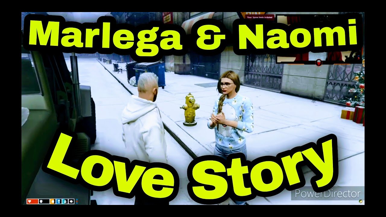 MARLEGA AND NAOMI LOVE STORY IN GTA RP  (MARLEGA LOVE NAOMI ) FT:-RAKAZONEGAMING