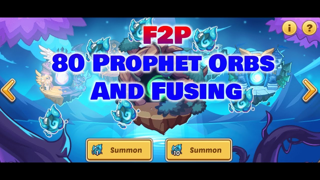 Making big progress! Idle Heroes - Prophet orb event