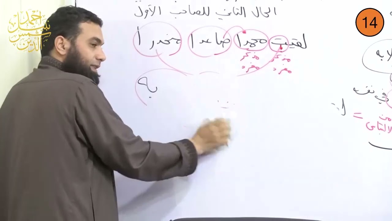 ثاني ثانوي ـ الترم الأول ـ النحو 14 ـ تعدد الحال والحال المؤكدة ـ الدكتور أحمد نبيل