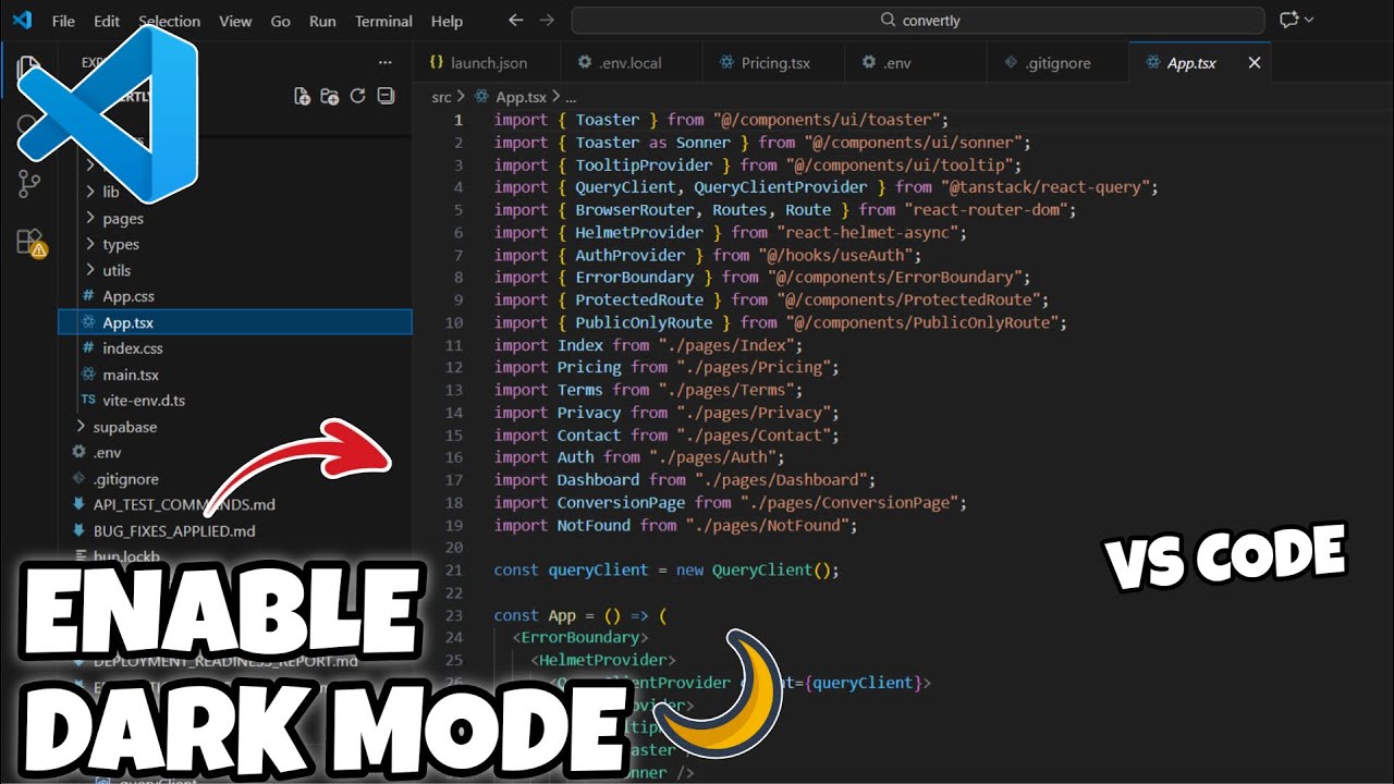 How to Enable Dark Mode on VS Code - PC or Laptop - Full Step-by-Step Guide