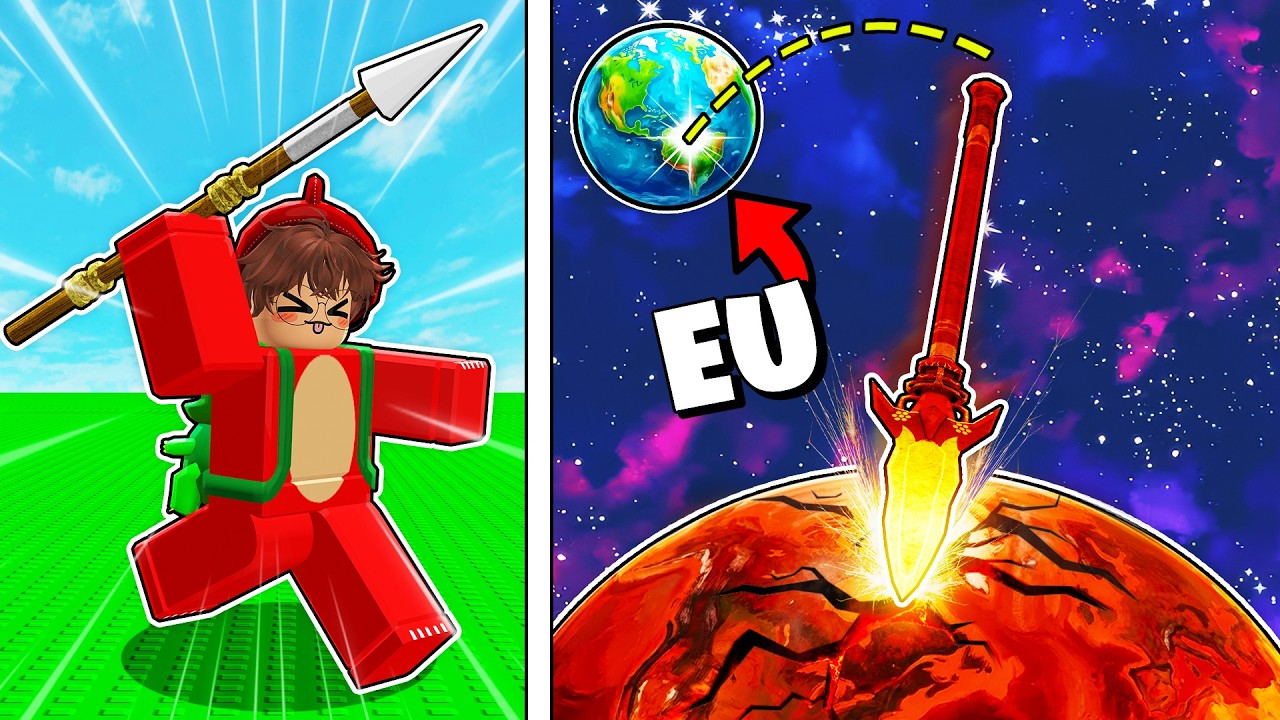 EVOLUÍNDO A LANÇA MAIS RÁPIDA DO ROBLOX