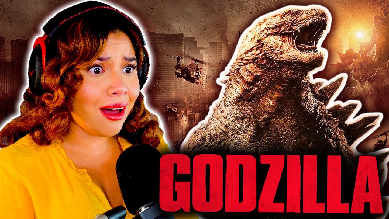 ACTRESS REACTS to GODZILLA (2014) FIRST TIME WATCHING *THIS MOVIE WAS A BLAST!* ft. crying?