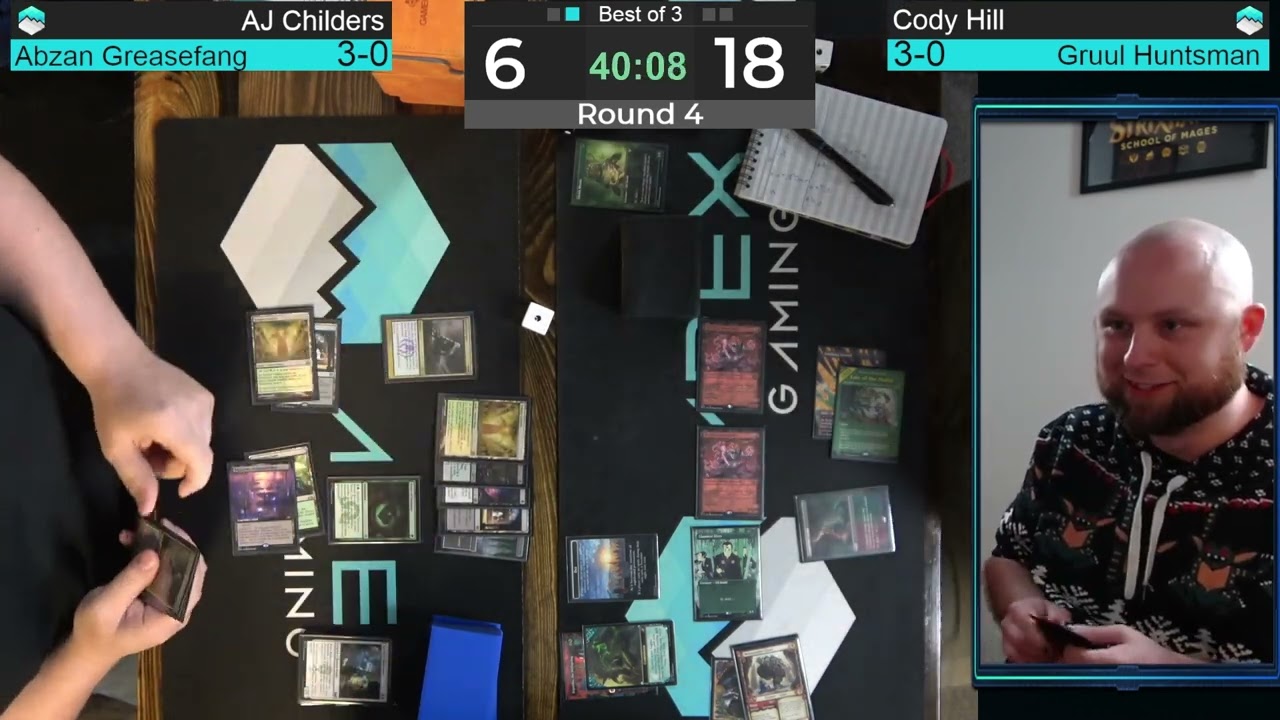 [10/29/23] $2000 Pioneer Open | Abzan Greasefang vs Gruul Huntsman | Round 4