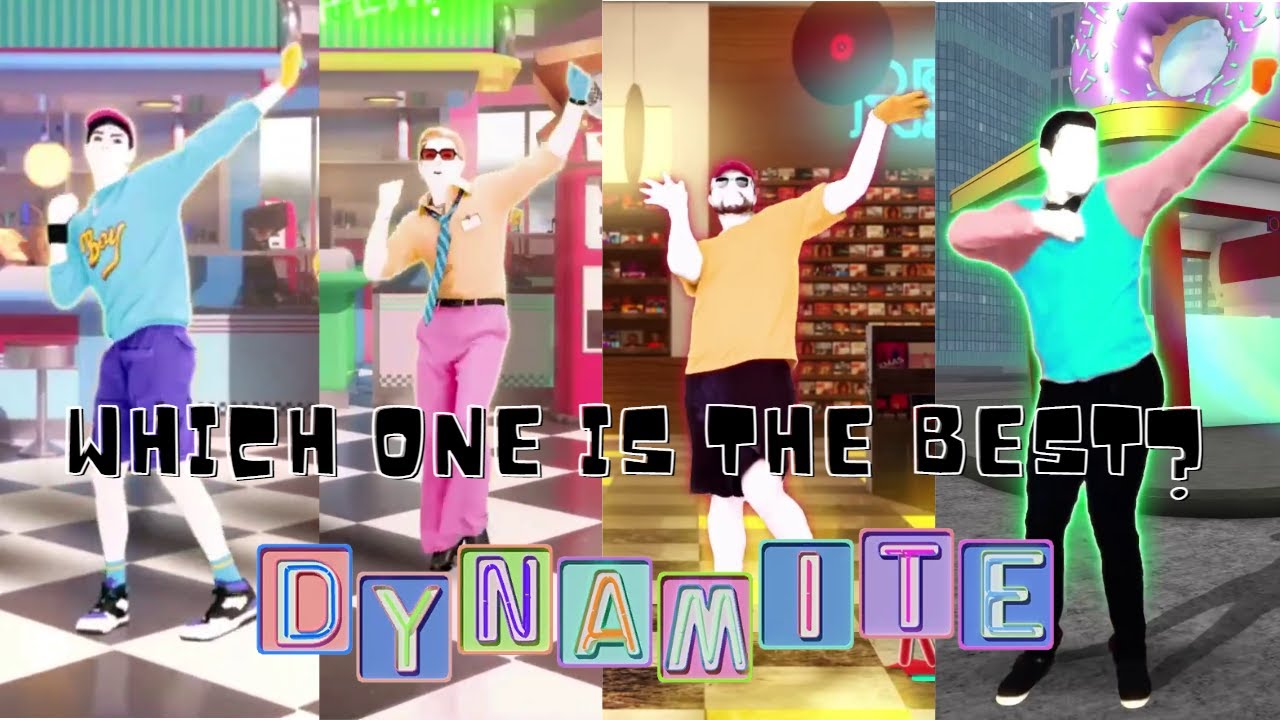 Just Dance Comparison | Dynamite [JUST DANCE VS REDOO VS ARTHUR]