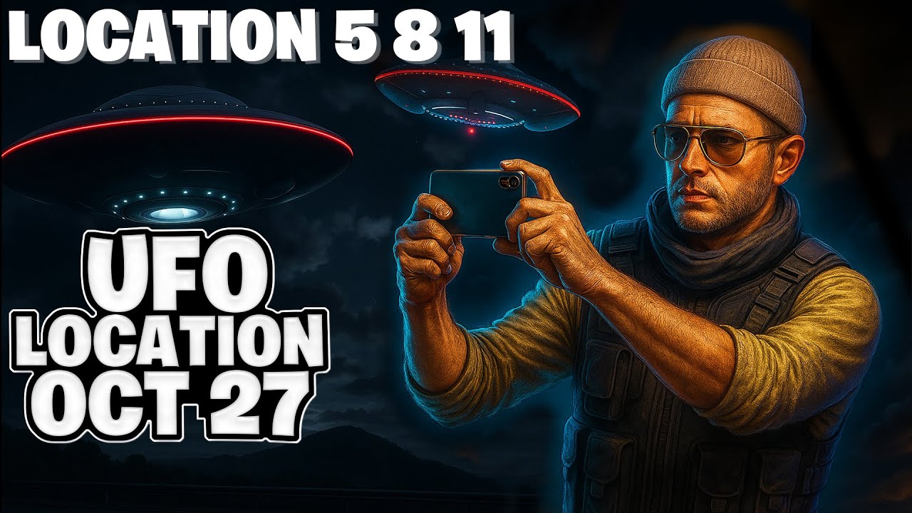 GTA Online UFO Location Oct 27 |  UFO Sighting 5 8 11 Halloween 2025 | Location 5 8 11