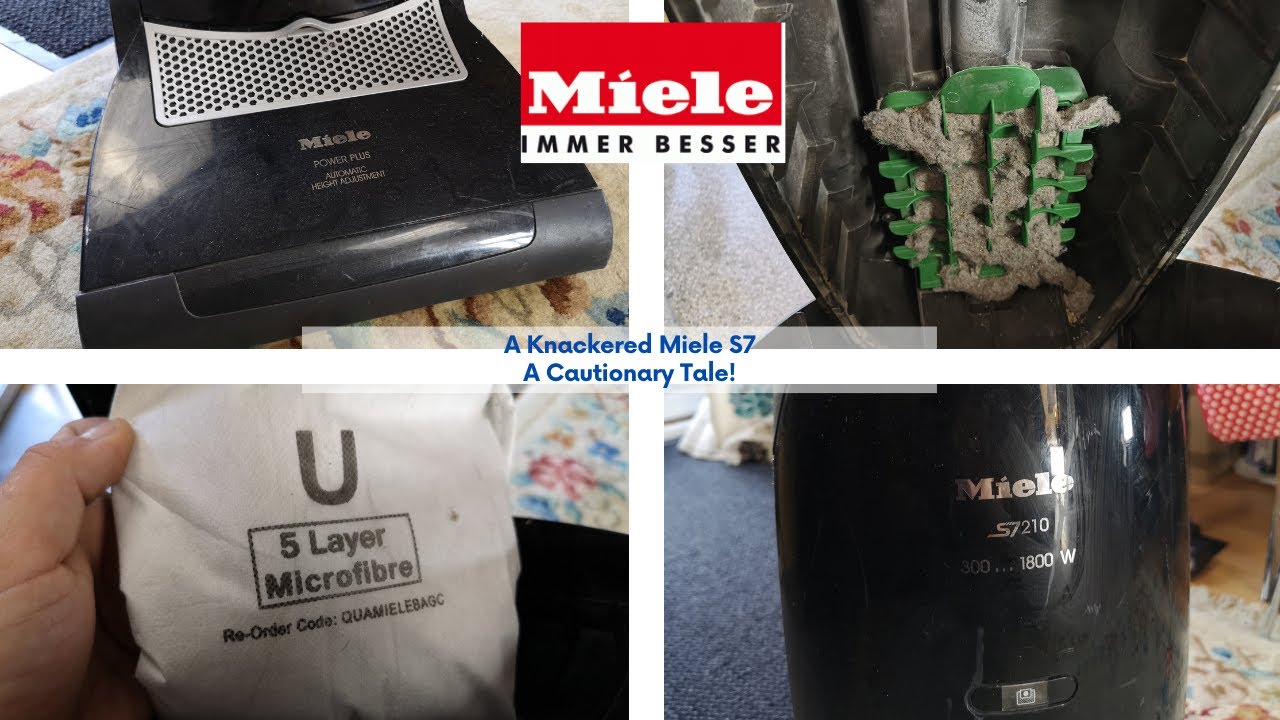 Miele S7 Vacuum Cleaners - Be careful when buying a used one!