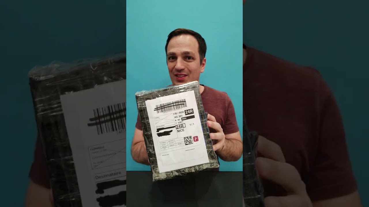 Unboxing colis N°1