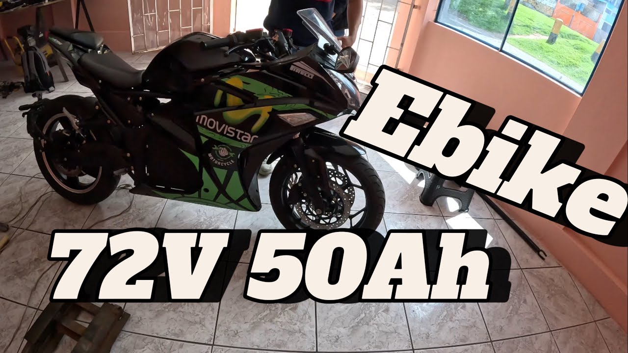 💯Moto eléctrica 72V 50Ah 💯 actualización de controlador Votol-EM 100 ⚡️⚡️