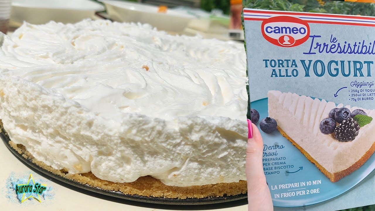 Preparo e do' le mie opinioni sulla torta allo yogurt della cameo