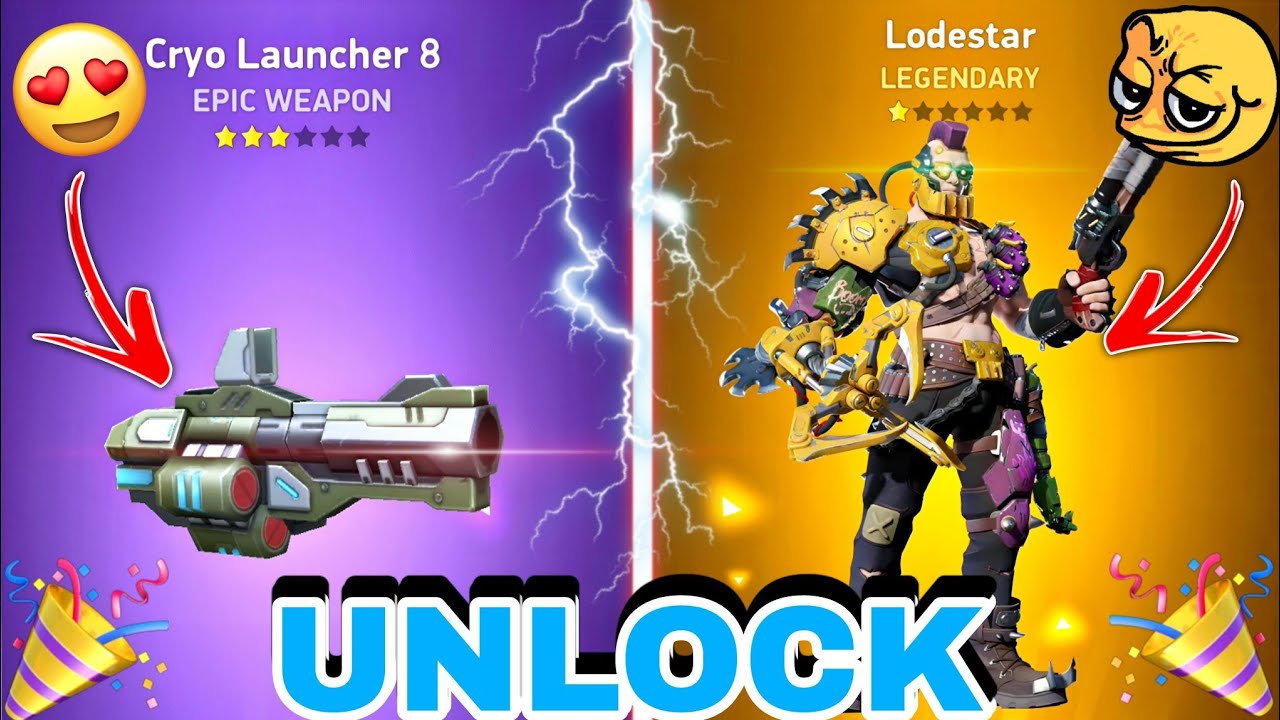 CRYO-LAUNCHER And LODSTER Unlock 😍 | Soul Alok Mech Arena Robot Showdown