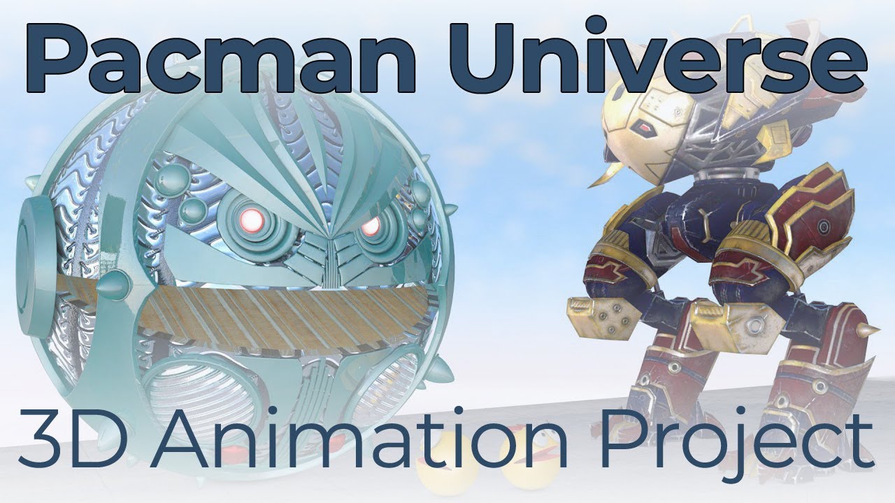 Pacman Universe &ndash; Advanced Robotic Characters | 3D Animation
