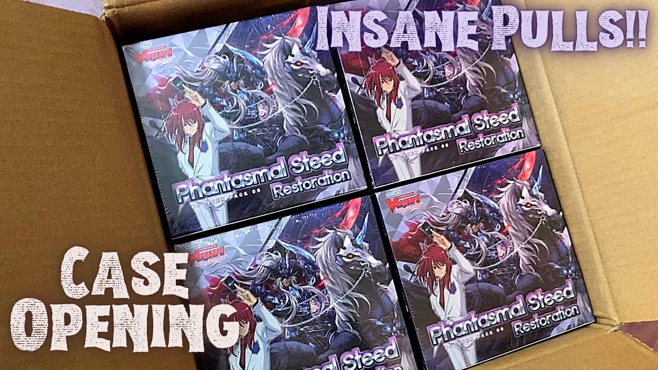 Cardfight!! Vanguards Phantasmal Steed Restoration Case Opening!! HOLOS ONLY