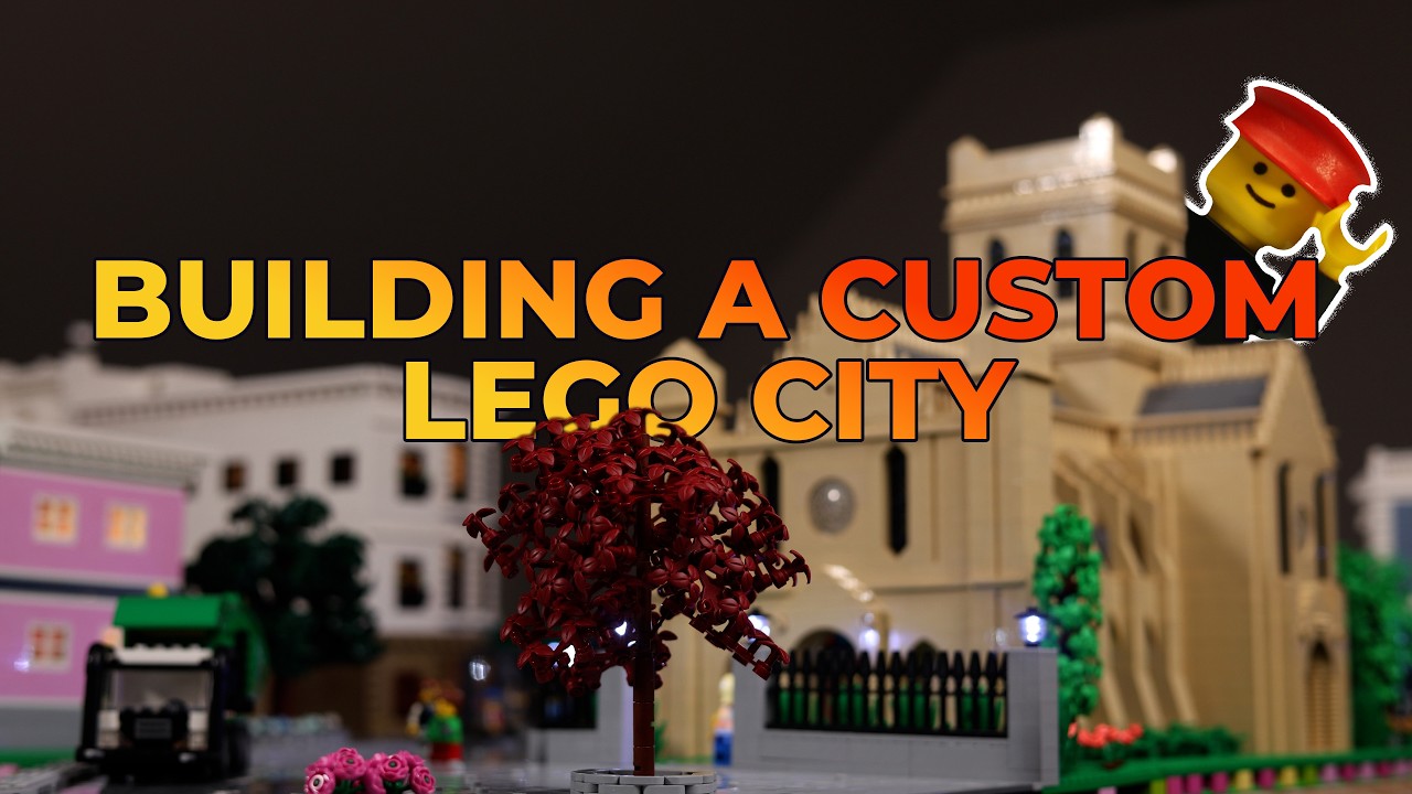 Custom Lego Shopping Street (no not that one!) | Building Brickenham Episode 18