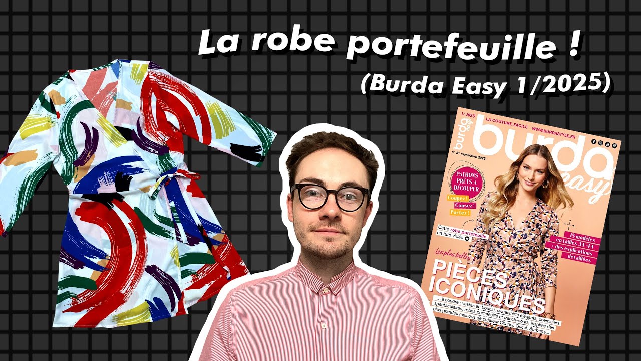 La robe portefeuille ! (Burda Easy 1/2025)