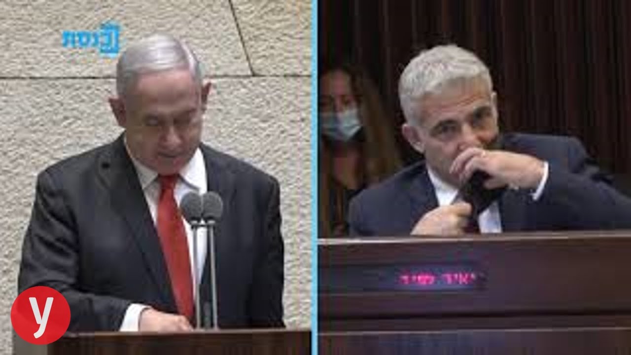 מעל דוכן הכנסת: עימות סוער בין נתניהו ולפיד