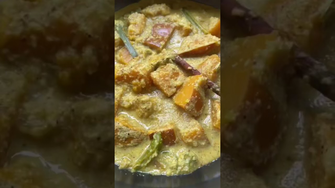 Sri Lankan pumpkin curry #shorts