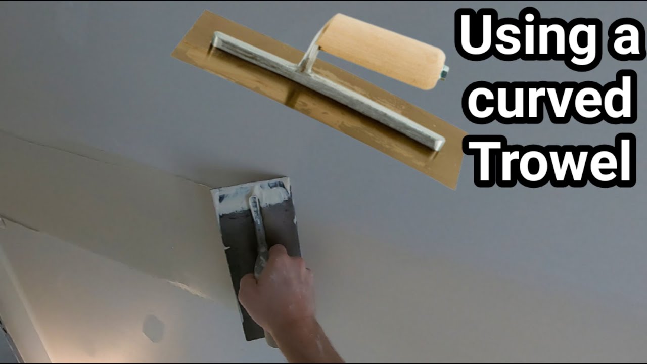 Quick demonstration of a Curved Trowel