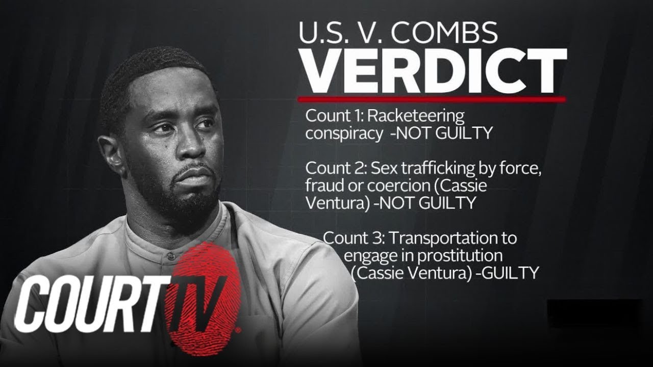 Diddy Sex Trafficking Trial: Verdict Breakdown