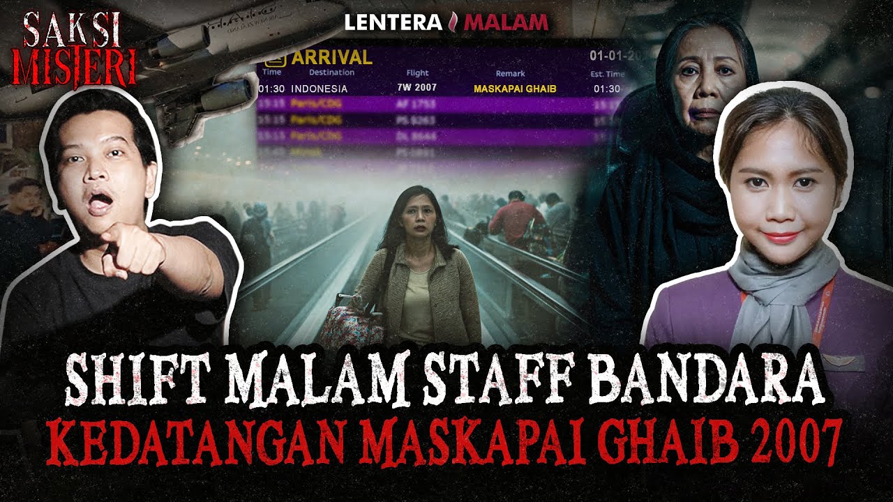 HAH?! KEDATANGAN MASKAPAI GHAIB TRAGEDI PESAWAT JATUH 2007