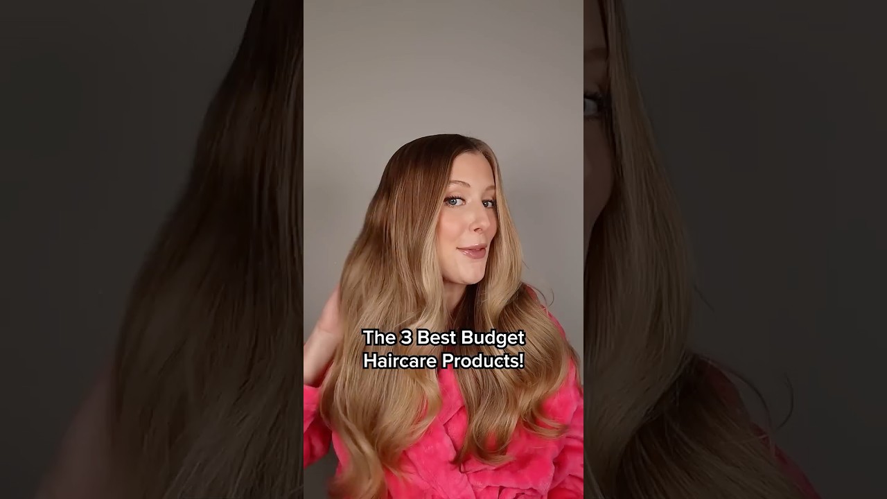 Top 3 BEST budget haircare products you need... find them at the drugstore!