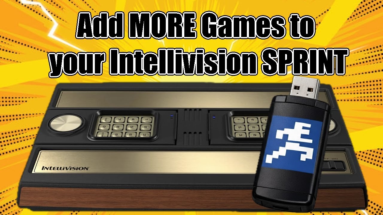 Добавьте игры в свой Intellivision Sprint.