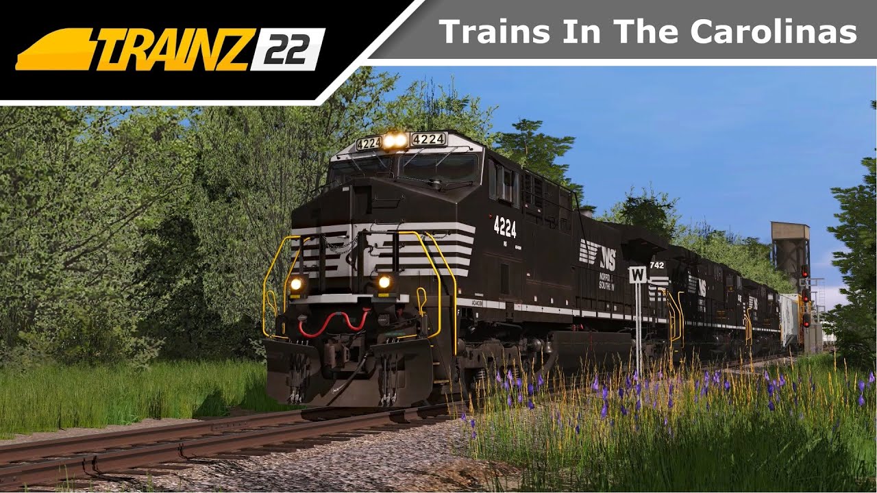 Trainz 2022 - Trains In The Carolinas
