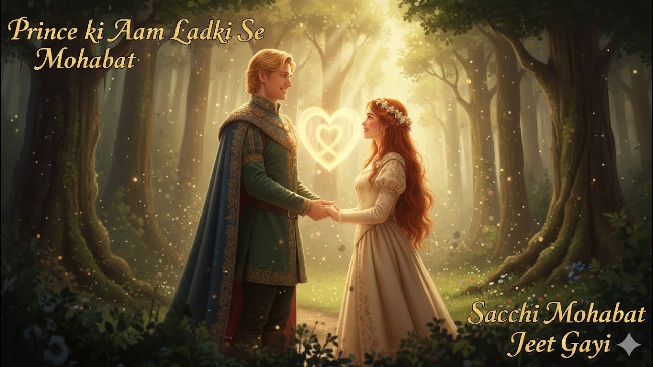 👑 Shahzada Ki Sacchi Mohabbat | Aam Ladki Se Pyar | Heart Touching Fairy Tale Story