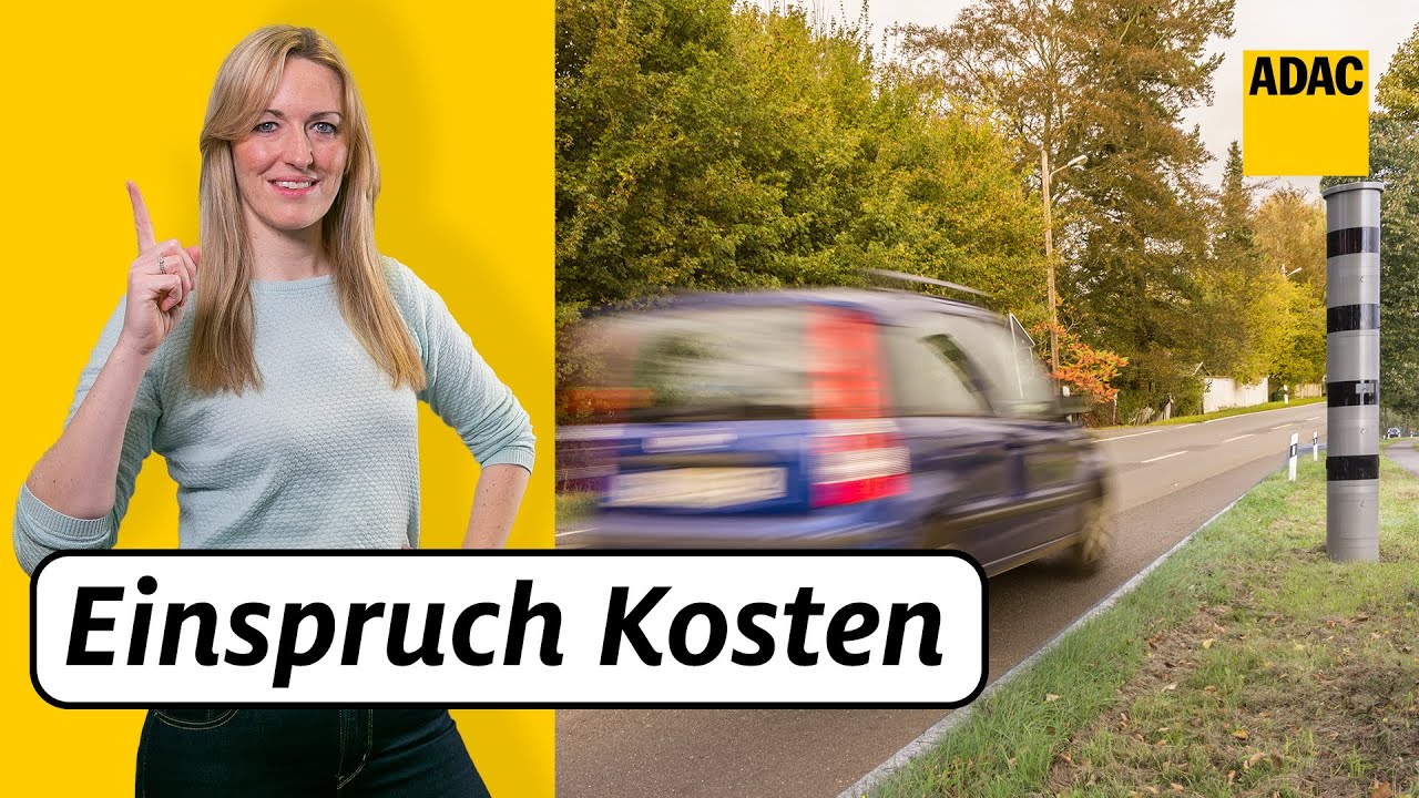 Einspruch gegen den Bußgeldbescheid - Was kostet das Verfahren? | ADAC | Recht? Logisch!