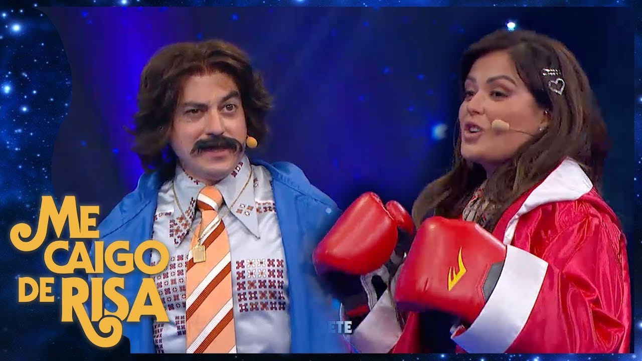Mariana noquea a Luisito Rey | Juego exclusivo | Me caigo de risa