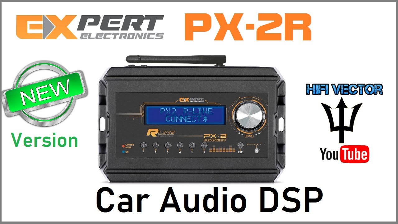 Новый цифровой процессор сигналов для автомобильной аудиосистемы Expert DSP PX2R PX-2R