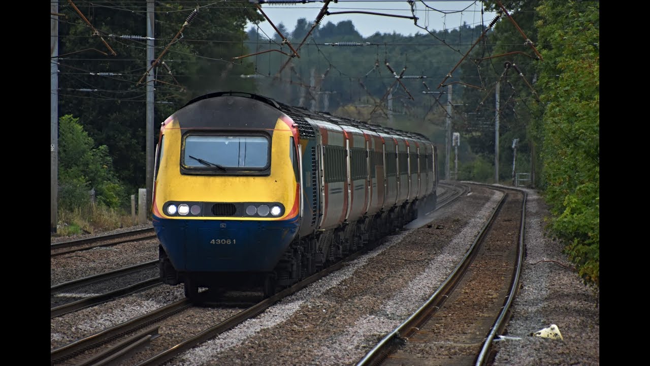 Trains At speed ECML 8/9/18