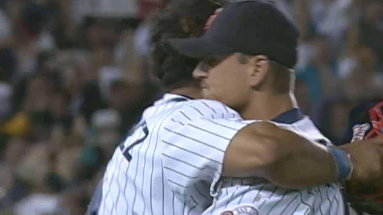 1998NLDS Gm3: Trevor Hoffman strikes out the side to earn the save in Game 3 of the NLDS