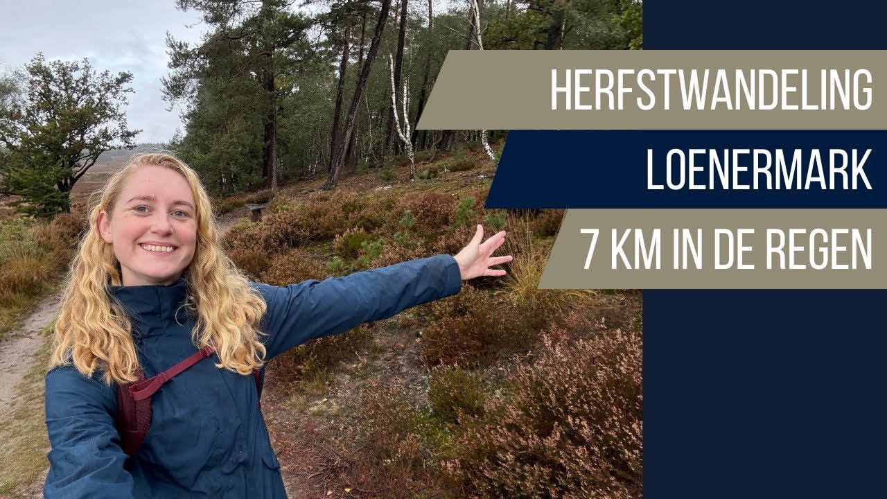 Wandelen in de regen en wild spotten op Loenermark (7 km)