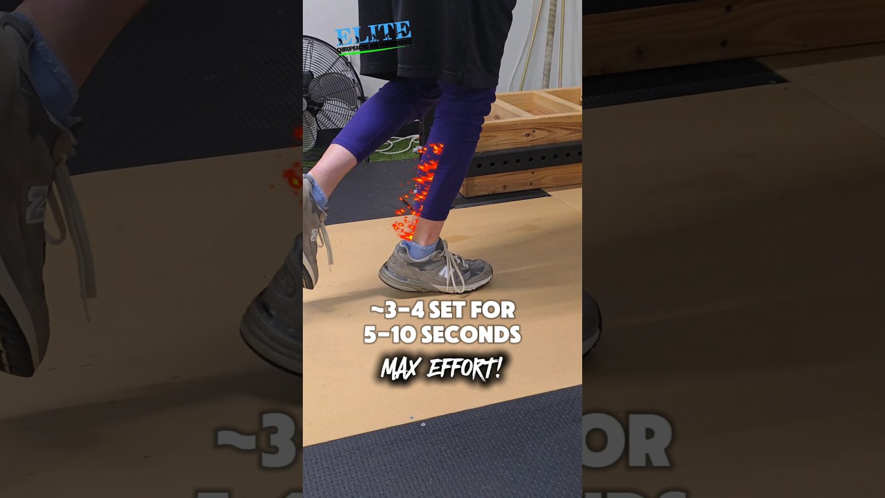 Achilles Rehab - Overcoming Isometrics | #tendonitis